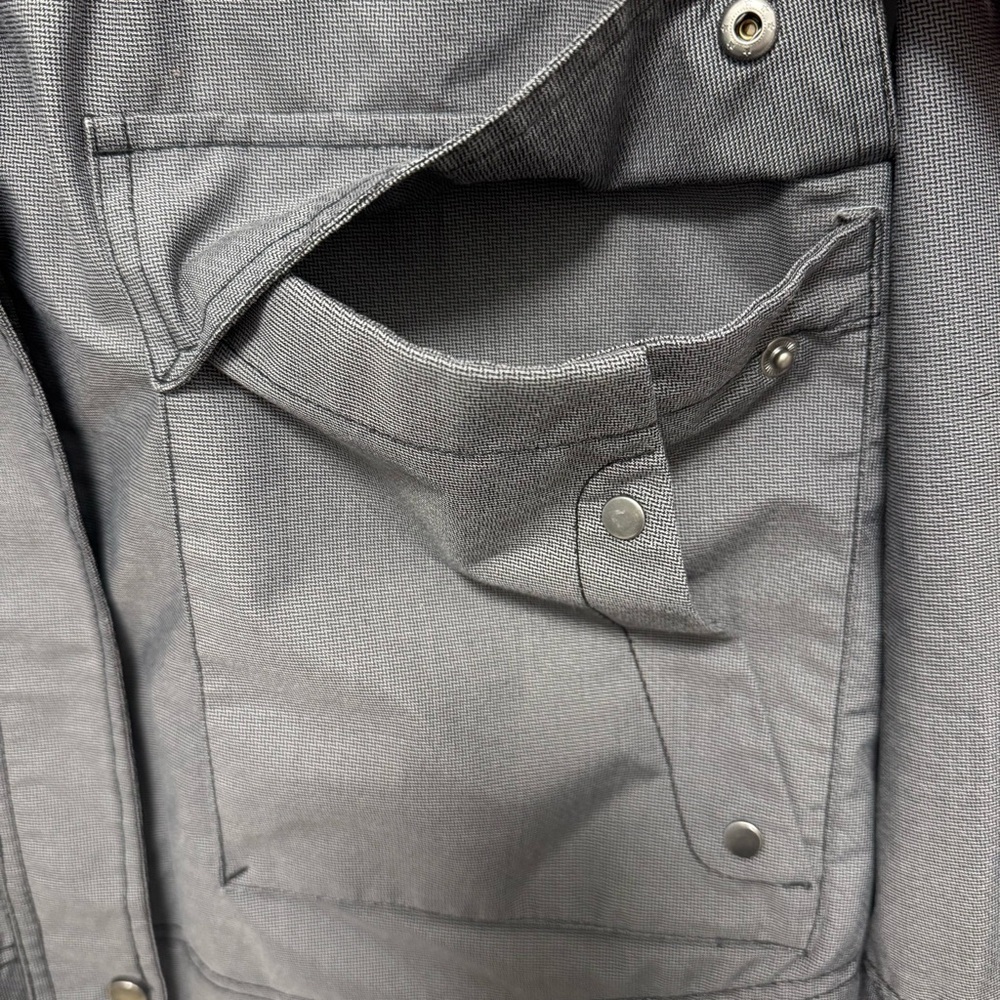 Three Stones Grey Spring/Fall Jacket Size L - Picture 9 of 13